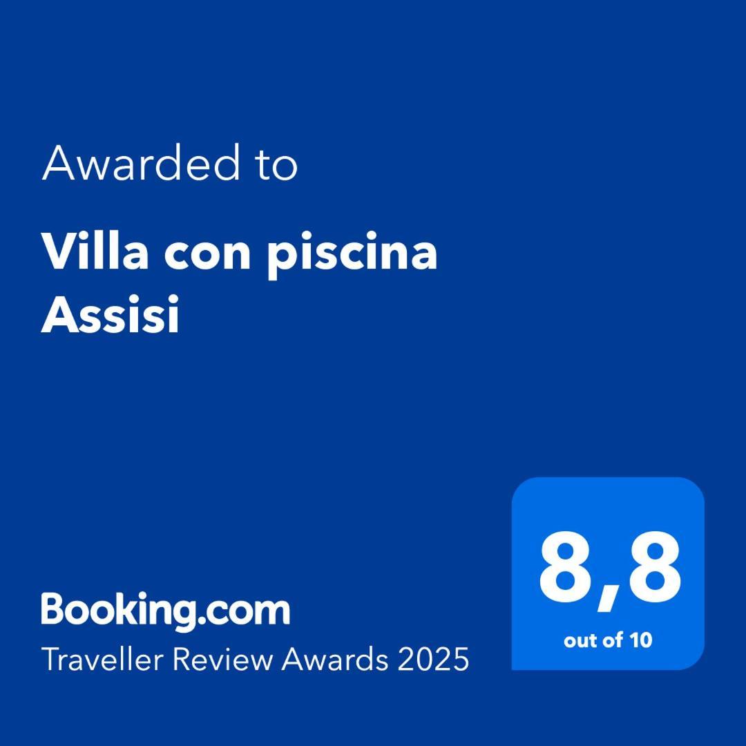 Villa Con Piscina Assisi Eksteriør bilde